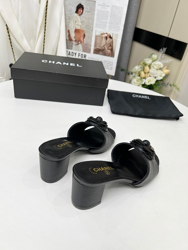 SHCS2 Women Heel slipper Shoes 35-42 with box