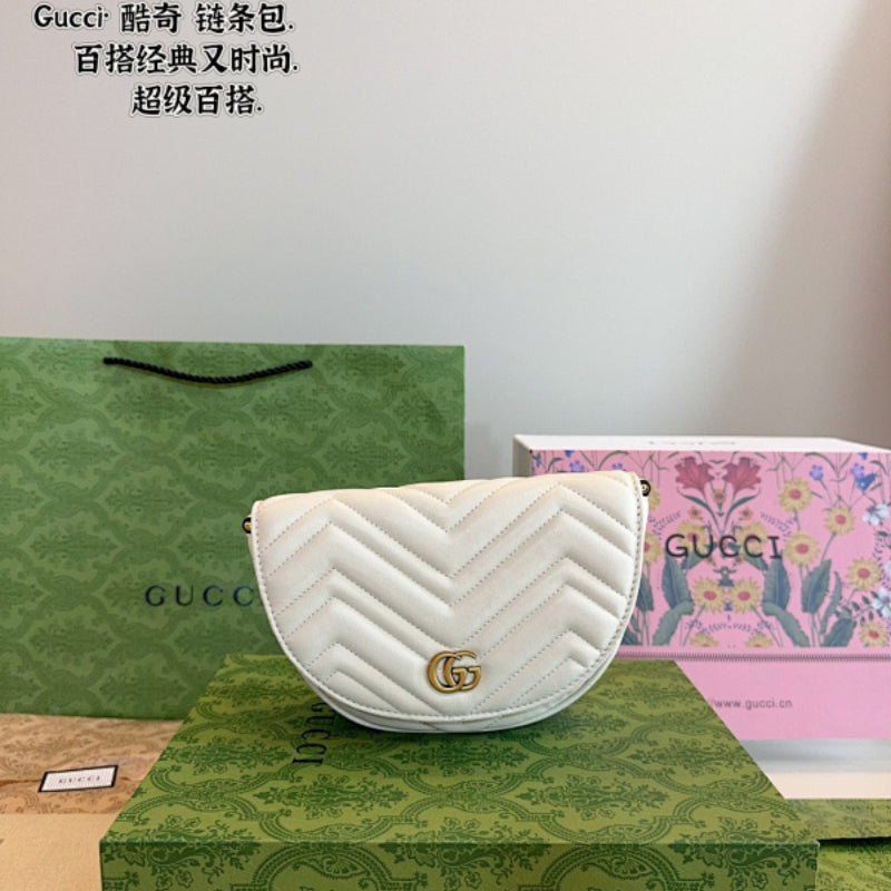 MGP1 Leather Bags 17-4-13CM Bag With box