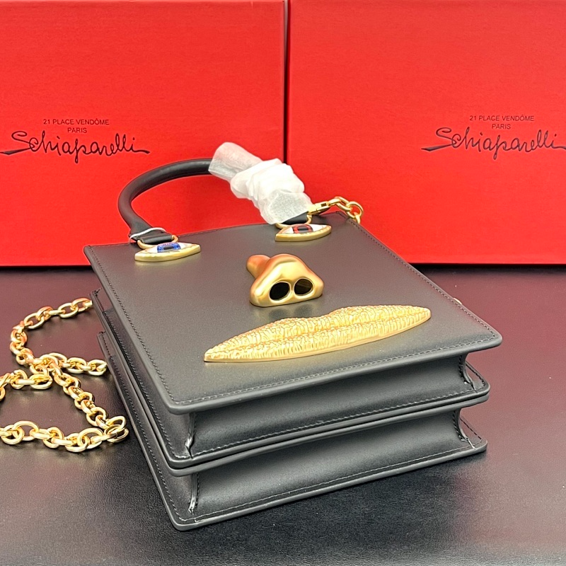 LSP1 Leather shoulder bag 17-15-6CM Hand Bags with Box