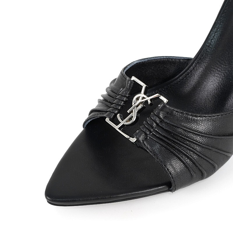 OYS12 Classic 6.5CM 9CM High heels 35-43 for women Leather shoes Box