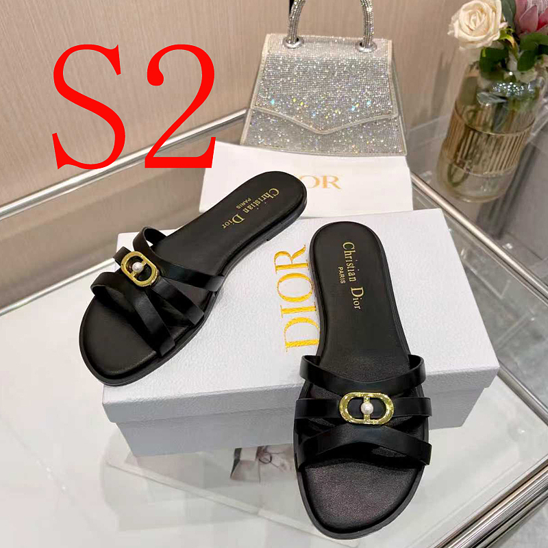 SHDS9 Women slipper Shoes 35-43 with box
