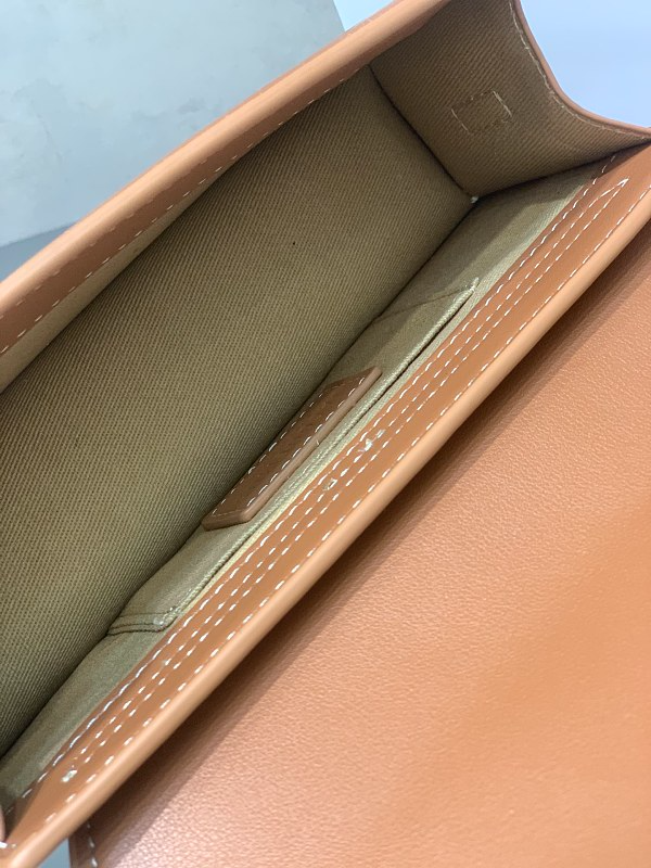 LJP03 Leather Bag 21-10-6CM Bags with box
