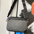 ALP9 Men Bag 25-18CM Leather High Quality with box