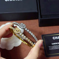 S456  Titanium steel diamond inlaid bracelet jewelry