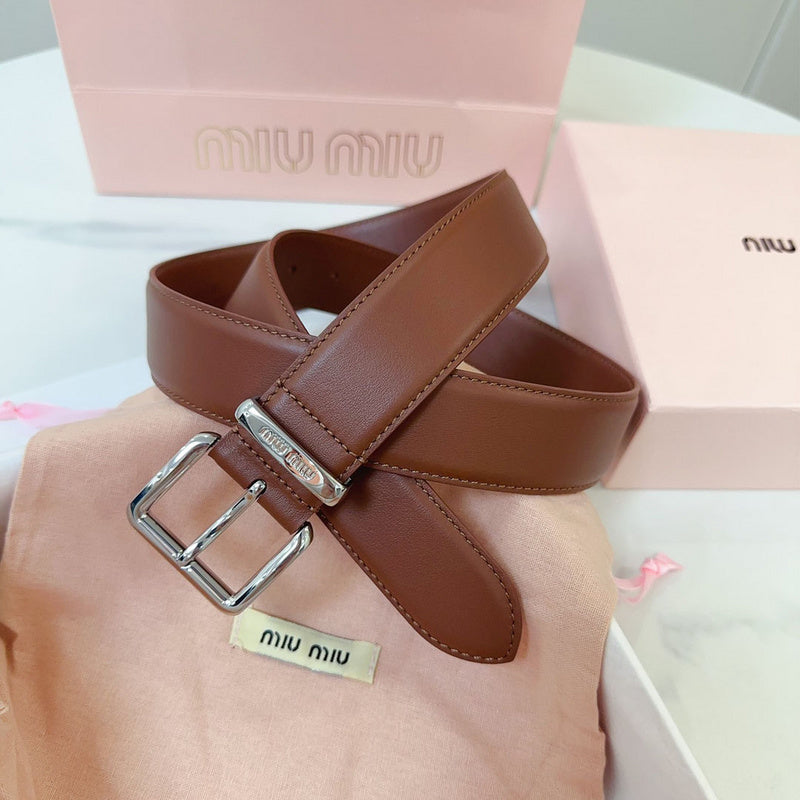 MBL2 Real leather 3.5CM 95-110CM Belt with all packing