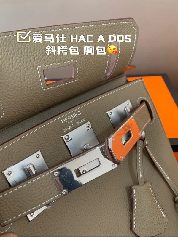AHP3 Leather Bag 21-19CM Shoulder bags with box