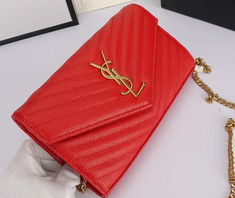 GYP4 Cowhide Women Bag 22.5x14x4cm Bags 5 Colors
