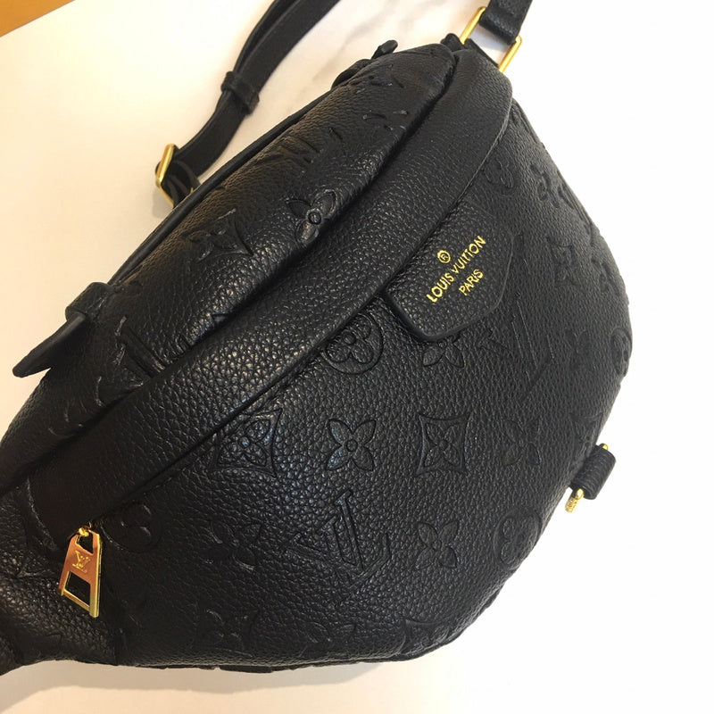 LLP13 Leather bag 37-14-13cm Belt  for women and men  bag
