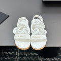 GCS2 Leather shoes Women35-41 Slipper with box