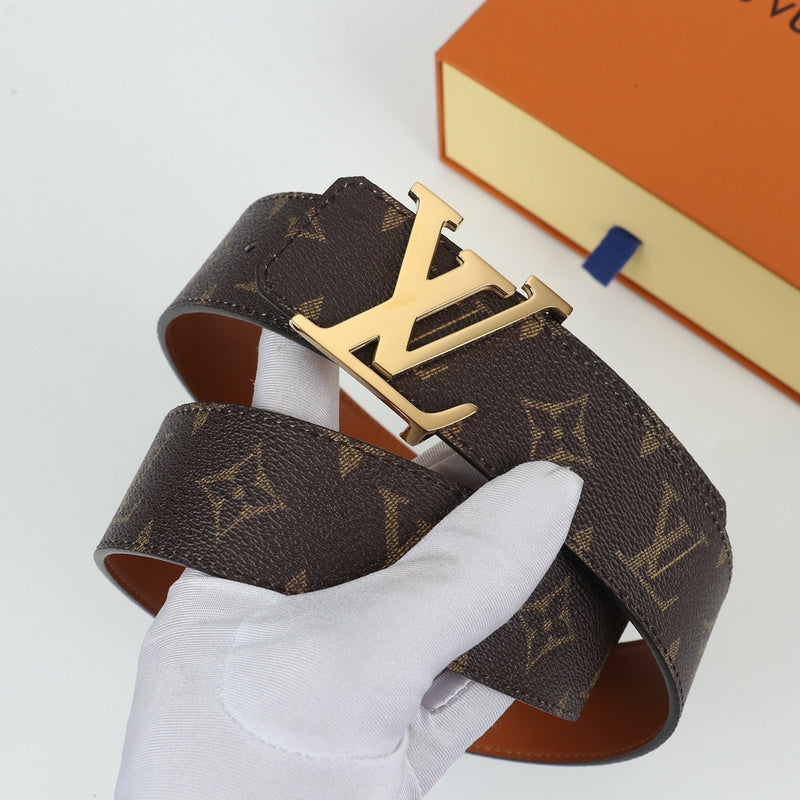 LBL7 Real leather 4.0CM 95-125CM Belt with all packing