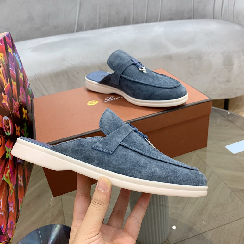GLS19 Leather shoes Women35-42 Man40-45 Slipper with box