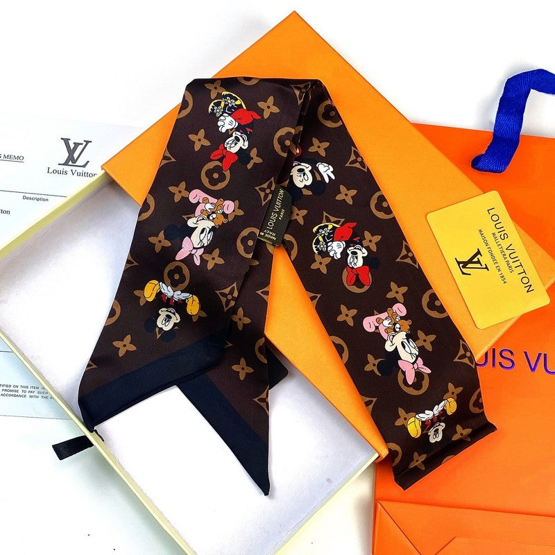 XLC2 Silk satin 6-120CM scarf