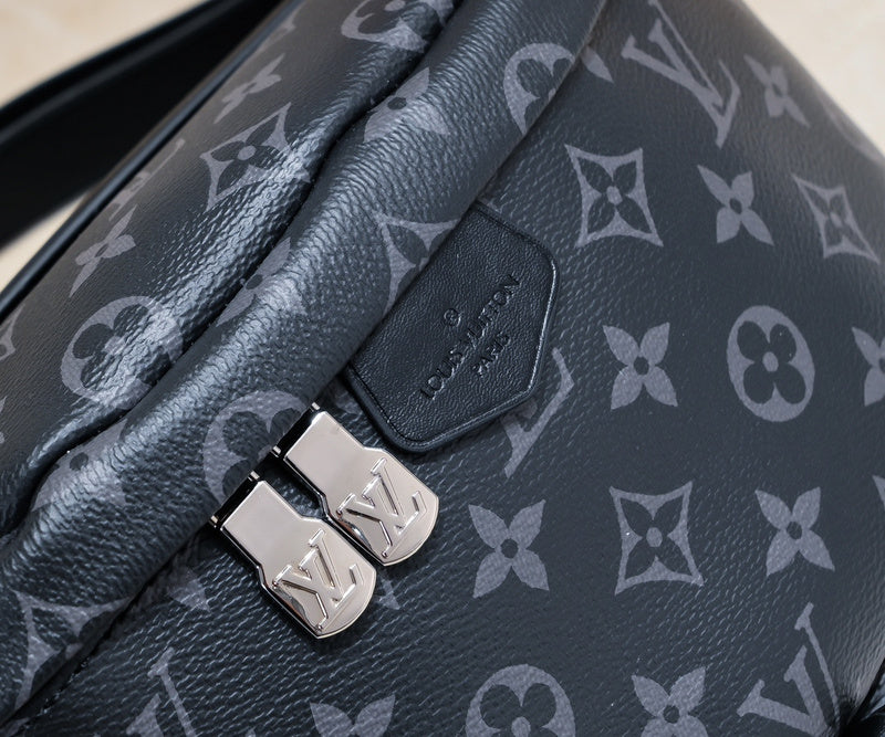 LLP55 Leather Bag 37x14x13CM Shoulder  for women and men  Bags