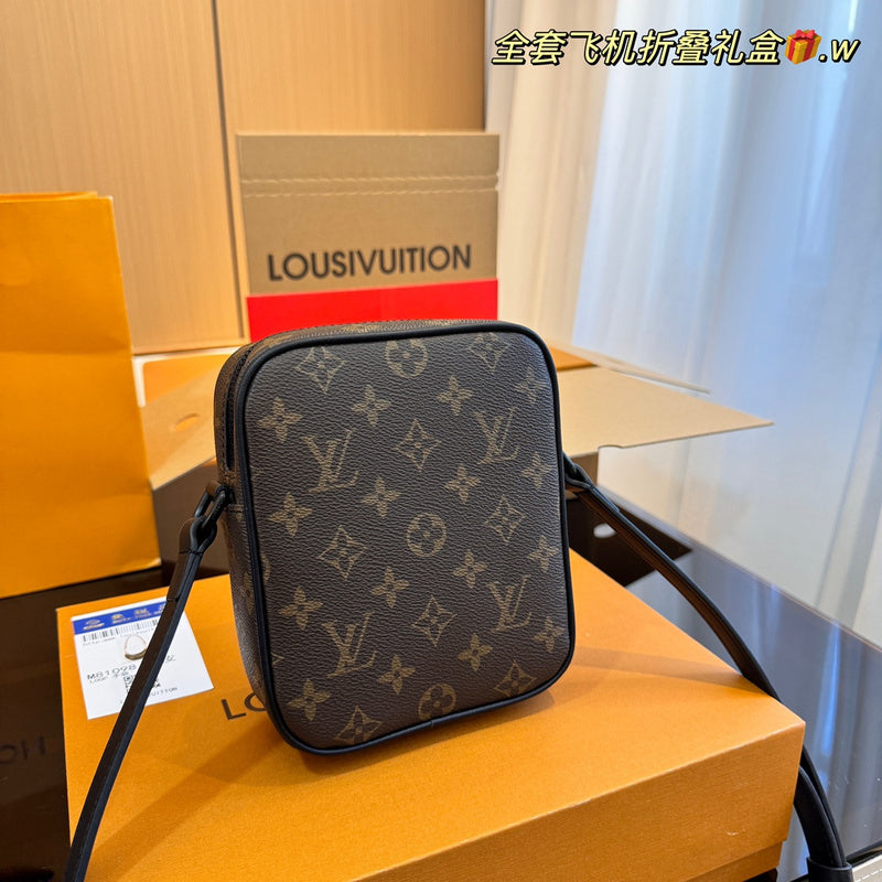 MLP2 Real Leather bag 15-5-18CM Bags  for women and men with box