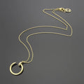 CAN01   Head and tail diamond pendant necklace jewelry