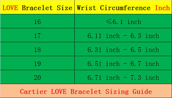 CAB15 brand bangle LOVE bracelet screw bracelet with screwdriver The most classic bangle 316L steel 18K gold plated  Jewelry 15-22cm
