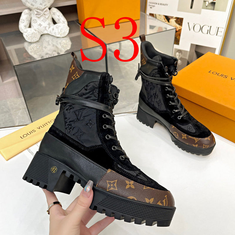 OLS28 Leather Women Shoes 35-42 with box