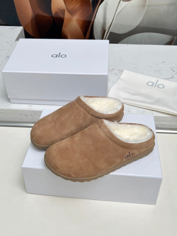 GAS1 Wool Women Shoes 35-41 cotton slippers with Box
