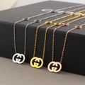 GCN7 Necklace 316L steel plating gold wonderful gift silver/Gold/rose necklaces Jewelry