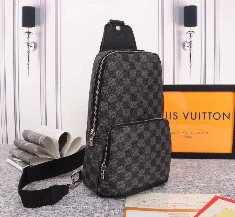 GLP99  Men Leather Bag 20-31-10CM shoulder bag