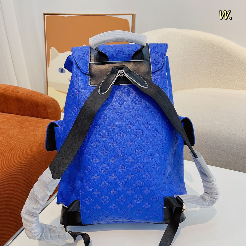 ALP4 Leather travel bag 33-13-47CM Backpack for women and men