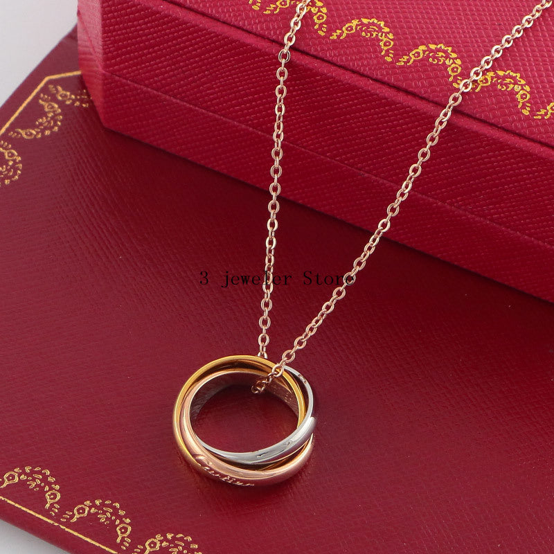 CAN20 Necklace 316L steel plating gold Jewelry for man and women