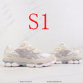 BAS51 Leather Women Man 36-45 shoes with box