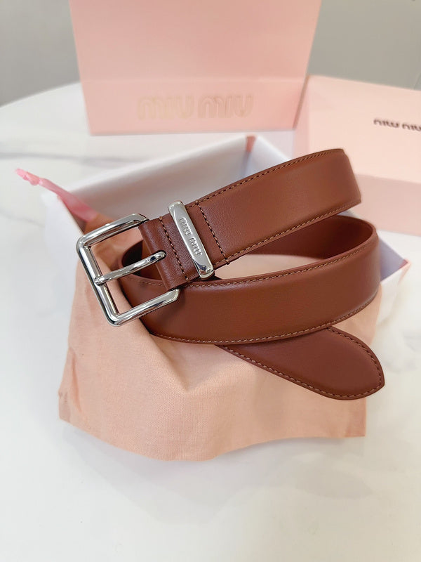 MBL2 Real leather 3.5CM 95-110CM Belt with all packing