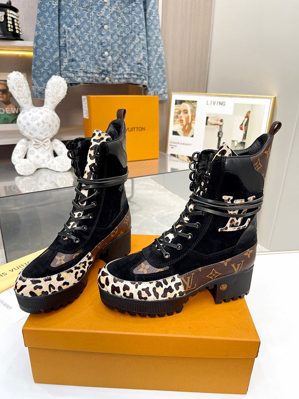 OLS28 Leather Women Shoes 35-42 with box