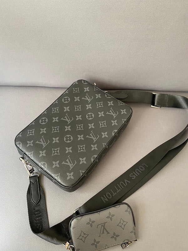ALP9 Men Bag 25-18CM Leather High Quality with box