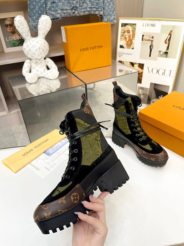 OLS28 Leather Women Shoes 35-42 with box
