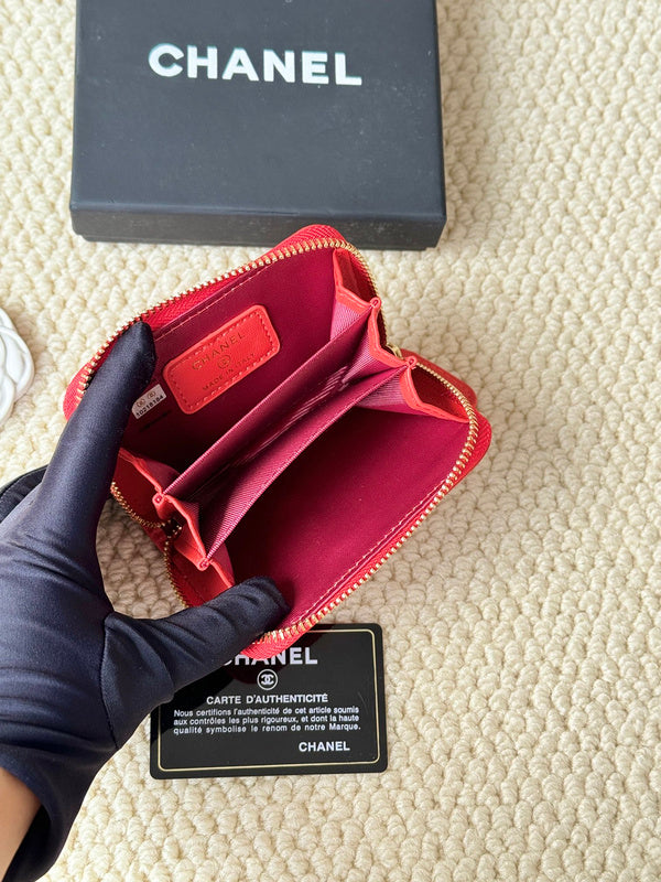 LCP21 Wallet Bag 10-9CM Leather bags with box