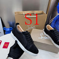 MCLS12 Women 35-40 and Men 40-45 Leather Shoes With Box