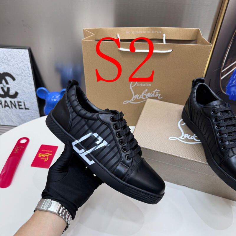 MCLS10 Women 35-40 and Men 40-45 Leather Shoes With Box