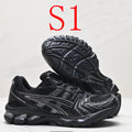 BAS53 Leather Women Man 36-45 shoes with box