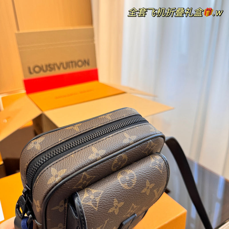 MLP2 Real Leather bag 15-5-18CM Bags  for women and men with box