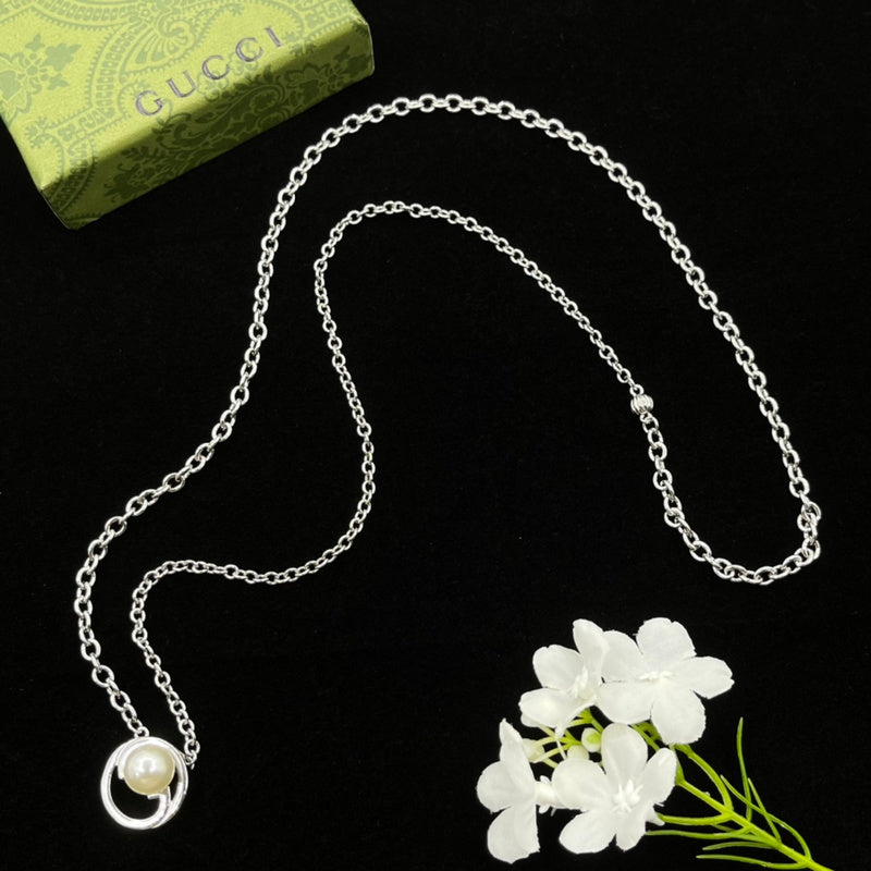 GN35  Necklace 316L steel plating gold Jewelry