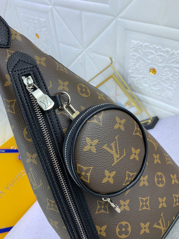 GLP054  High quality leather  for women and men bag  20-42-10CM