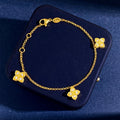 VAB40 Bracelet 18K plating gold Jewelry about 16cm+1cm+1cm   Jewelry
