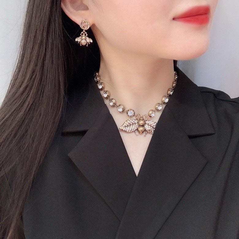 A243  GG Bee Earrings high quality earrings for women  Jewelry