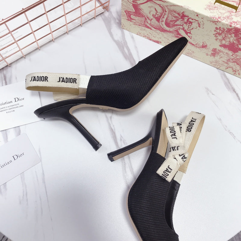 BDS1 High heels 1.5/6.5/10CM size 35-41 women leather shoes with box