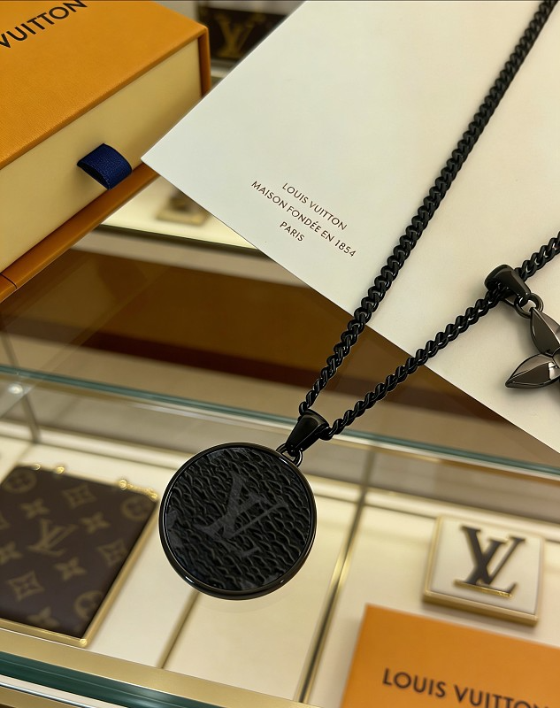 JK764 Steel  Necklace Jewelry