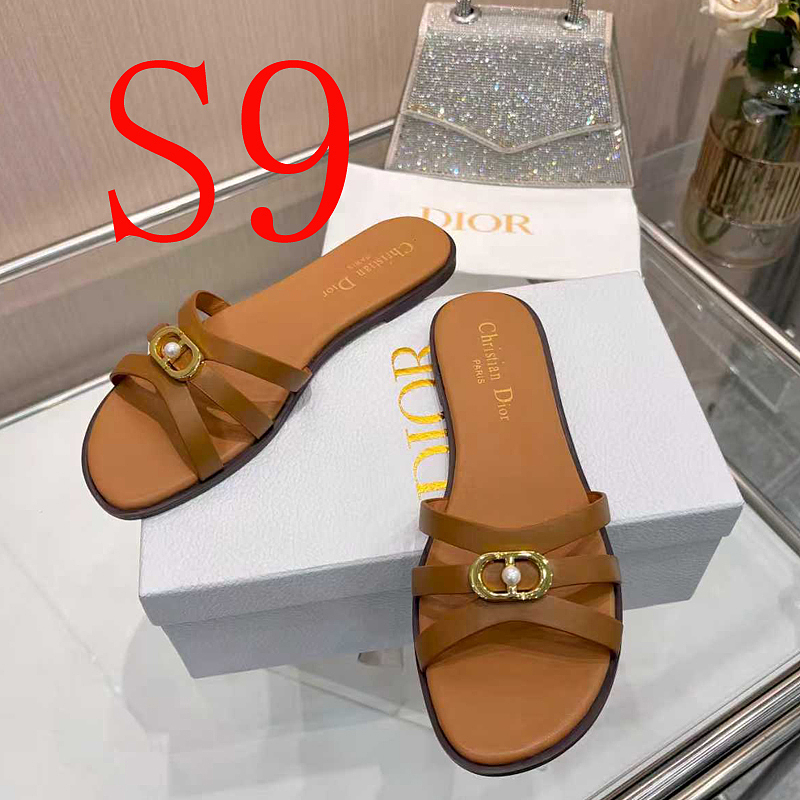SHDS9 Women slipper Shoes 35-43 with box