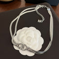 X745  Women's new titanium steel necklace jewelry