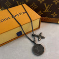 JK764 Steel  Necklace Jewelry