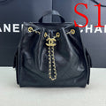 LCP18 Cowhide Leather Bag 23-23-14CM Shoulder bags