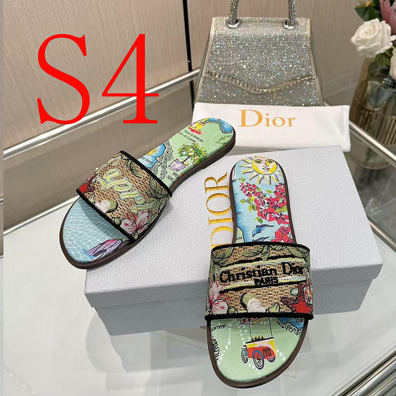 SHDS10 Women slipper Shoes 36-43 with box